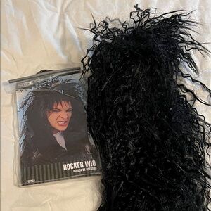 Black Rocker Wig